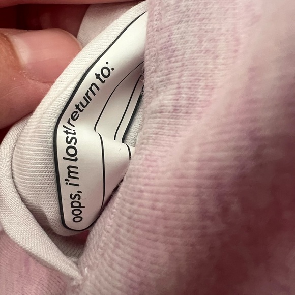 IVIVVA Lululemon Girls Pleated Ruffle Back Pullover Sweatshirt 12 Dusty Rose - Picture 6 of 9